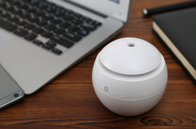 Essential Oil Diffuser 130ML LED Ultrasonic Cool Mist Aroma Air Humidifier USB Air Purifier for Office Home Bedroom Living
